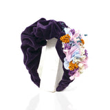 Velvet Wrinkled Headband