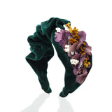Velvet Wrinkled Headband