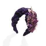 Velvet Wrinkled Headband