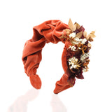 Velvet Wrinkled Headband