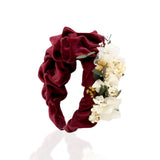 Velvet Wrinkled Headband