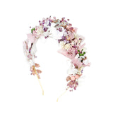 Diadema Flores Lila