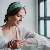 Diadema de Plumas Mint