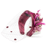 Diadema Cruzada Violeta