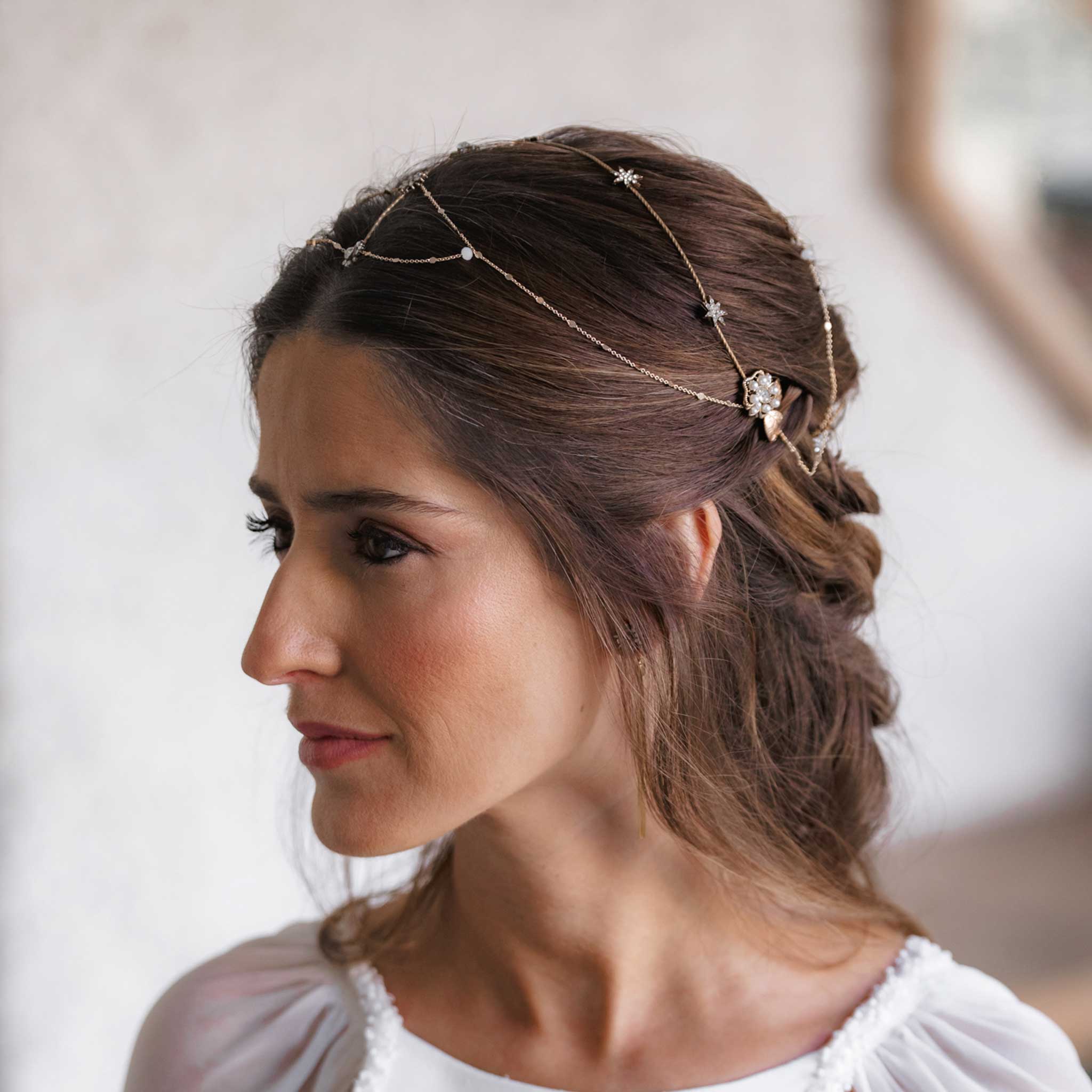 cubre raiz boho para novias