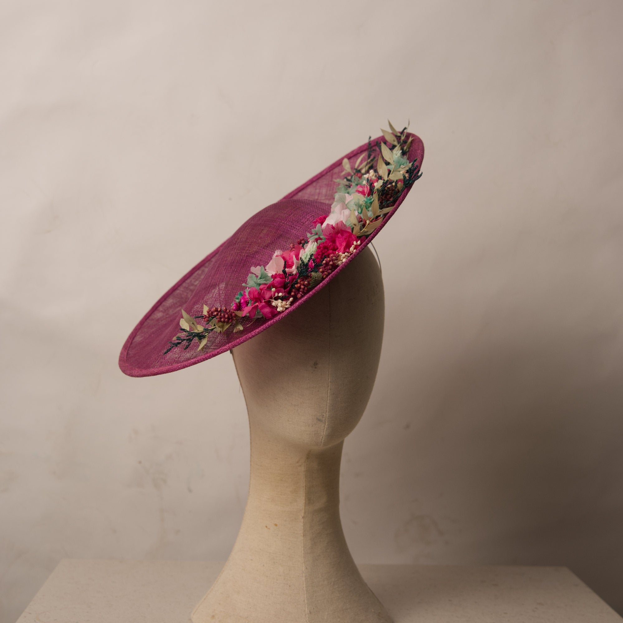 pamela plato alisa fucsia frente