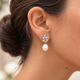 Pendientes perla "Agnes"