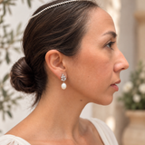 Pendientes perla "Agnes"