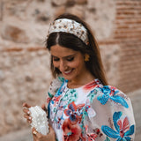 Martina Feather Headband