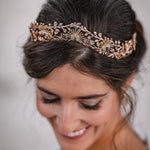 Corona de Novias Hada Azul Frente