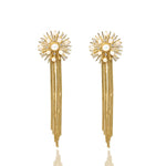 pendientes orion blanco